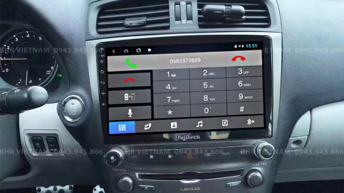 Màn hình DVD Android liền camera 360 Lexus IS250 2005 - 2012 | Fujitech 360 